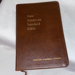 New American Standard Bible 1970’s reference edition